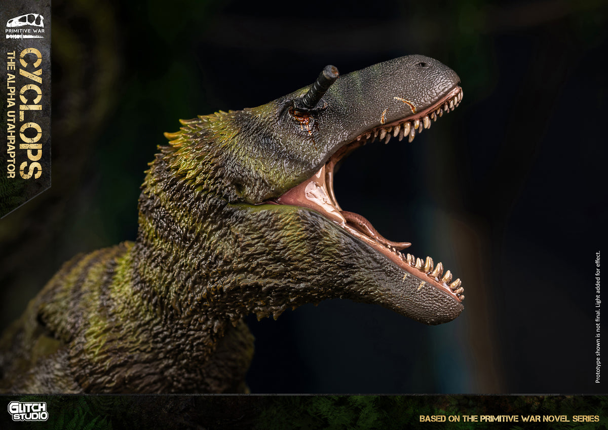 Primitive War Novel Series - Cyclops The Alpha Utahraptor