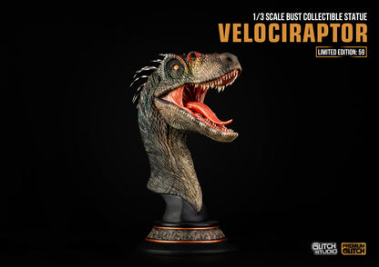 Glitch Studio – Velociraptor Bust 1/3 Scale